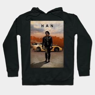 Han Lue  - Mazda RX 7 - Car Legends Hoodie